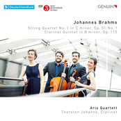 Aris Quartett: Brahms: String Quartet No. 1 in C Minor, Op. 51 No. 1 & Clarinet Quintet in B Minor, Op. 115