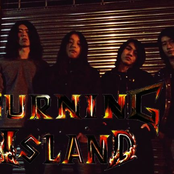 burning island