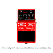 If You Really Don't Want to Go, I Don't Know Why You Won't Just Stay