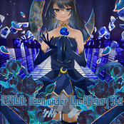 Crescent Moon under the Raining Sky