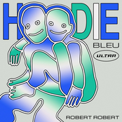 Robert Robert: Hoodie bleu ultra