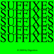 Suffixes
