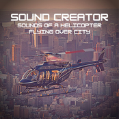 Sounds of a Helicopter Flying Over City