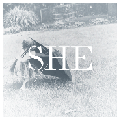 She