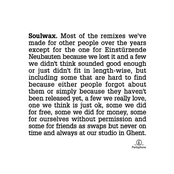 Most Of The Remixes... [Disc 1: Unmixed]