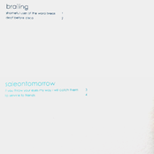 brailing / saleontomorrow split