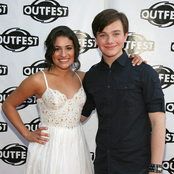 Lea Michele And Chris Colfer