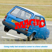 Going Really Fast Around A Corner In A Three Wheeler