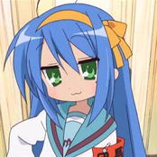 Konata Izumi (aya Hirano)