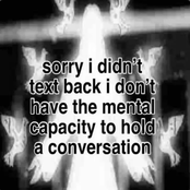 i love my friends but i dont text back