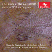 Bergsma: The Voice of Coelacanth & Other Works