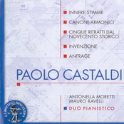 Paolo Castaldi: Innere Stimme, Canoni armonici, Cinque ritratti dal Novecento storico, Invenzione, Anfrage