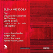 Elena Mendoza: Works for Ensemble