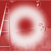 Dog barking at the moon