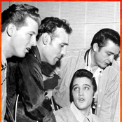 elvis presley, johnny cash, jerry lee lewis & carl perkins