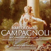 Campagnoli: 41 Caprices for Viola, Op. 22, arranged for Viola & Piano by Carl Albert Tottmann