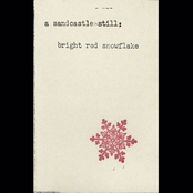 Bright Red Snowflake