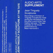Audio Arts - Volume 6 Number 1 [Jean Tinguely Sculptures]
