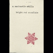 "Bright Red Snowflake"
