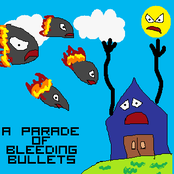 a parade of bleeding bullets