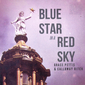 Blue Star in a Red Sky