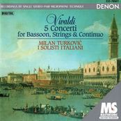 Vivaldi: 5 Concerti for bassoon, strings & continuo