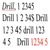 Drill 12345
