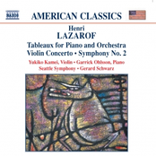 LAZAROF: Tableaux / Violin Concerto / Symphony No. 2