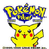 Pokemon Red/blue/yellow