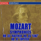 Mozart: Symphonies 35 "Haffner", 36 " Linz" & 41 "Jupiter"