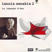 Album cover for La Légende d'Eer, by Iannis Xenakis