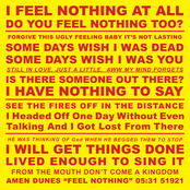 Feel Nothing - Single