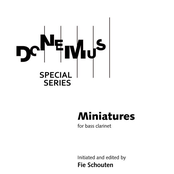 Miniatures for Bass Clarinet