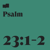 Verses: Psalm 23:1-2