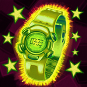 Reloj de Gelatina Fluorescente