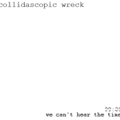 we can't hear the time