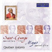 Le Quatuor Antarès Interprète Mozart & Saint-George Vol 4