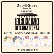 Redman International: Digital Roots Dancehall 1985 to 1990 - 10 Rare Singles Set