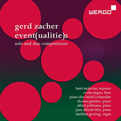Gerd Zacher: Event(ualitie)s – Solo and Duo Compositions