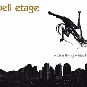 with a flying white flag