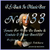 Bach In Musical Box 133 / Sonata For Viola Da Gamba And Cembalo G Minor Bwv1029