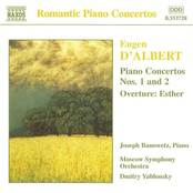Albert: Piano Concertos Nos. 1 and 2 / Esther Overture