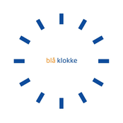 Blå klokke