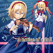 A notice of a doll