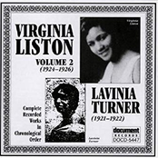 Virginia Liston Vol. 2 (1924-1926) Lavinia Turner (1921-1922)