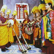 eight lamas from drepung