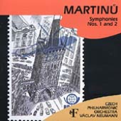 MARTINŮ: Symphonies Nos.1 & 2 (Czech Philharmonic Orchestra)