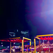 Lighting the bedtime sky