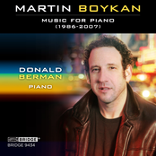 Martin Boykan: Music for Piano (1986-2007)