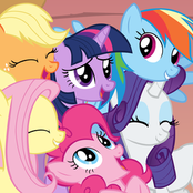 twilight sparkle, pinkie pie, fluttershy, applejack, rarity & rainbow dash